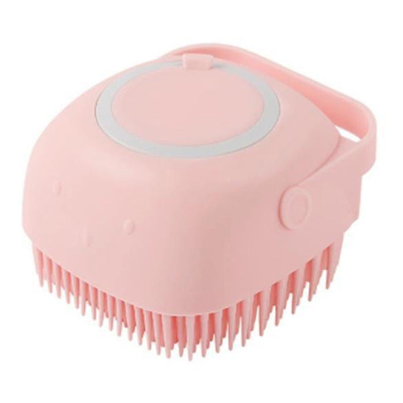 Make pet baths easier with this 2-in-1 silicone brush. Gently cleans, massages, and dispenses shampoo – perfect for sensitive dogs and cats.