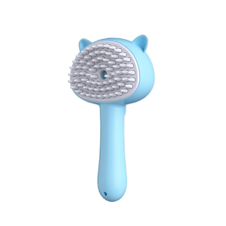 Hair Cleaning Mist Brush – Rechargeable, Self-Cleaning Cat & Dog Grooming Tool