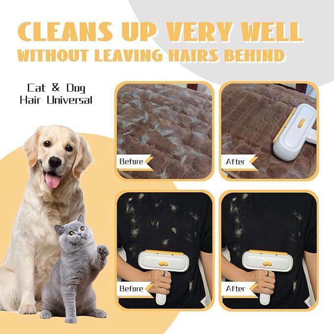 Reusable Pet Hair Remover Roller – For Cats, Dogs, Furniture & Clothes