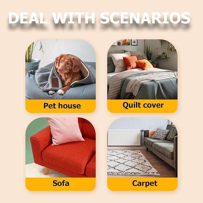 Reusable Pet Hair Remover Roller – For Cats, Dogs, Furniture & Clothes